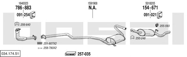 Exhaust System 034.174.51