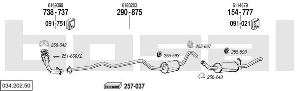 Exhaust System 034.202.50