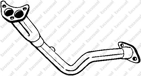 Exhaust Pipe 753-159