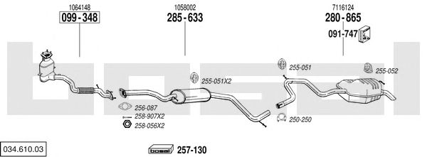 Exhaust System 034.610.03