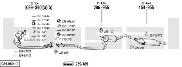 Exhaust System 034.960.42