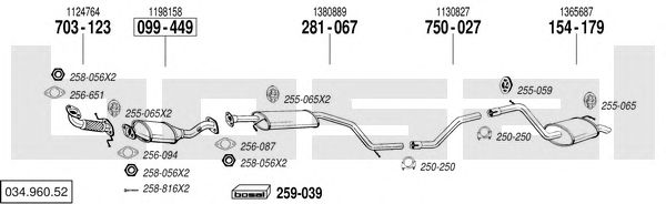 Exhaust System 034.960.52