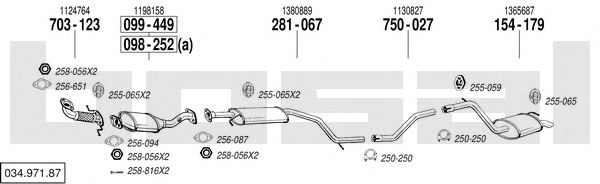 Exhaust System 034.971.87