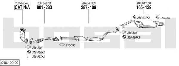 Exhaust System 040.100.00