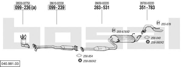 Exhaust System 040.981.03
