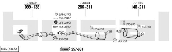 Exhaust System 046.090.51
