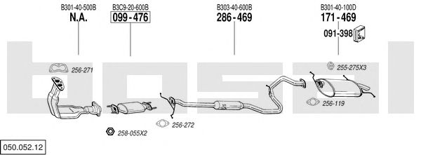 Exhaust System 050.052.12