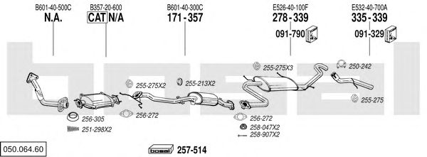 Exhaust System 050.064.60