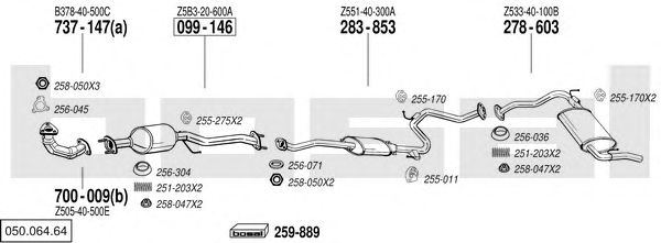 Exhaust System 050.064.64