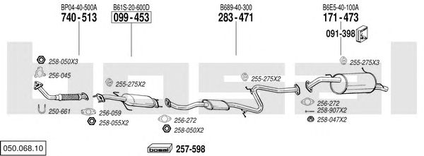 Exhaust System 050.068.10