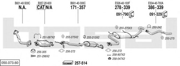 Exhaust System 050.073.60