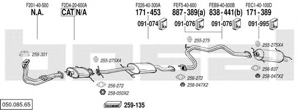 Exhaust System 050.085.65