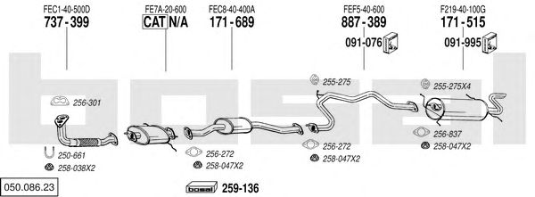 Exhaust System 050.086.23