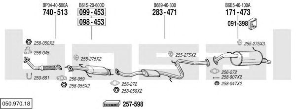 Exhaust System 050.970.18
