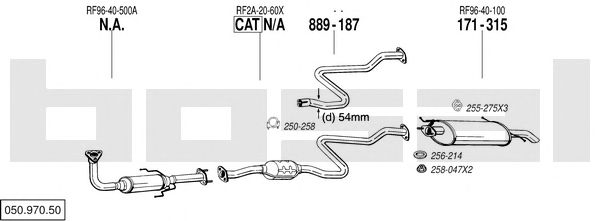 Exhaust System 050.970.50