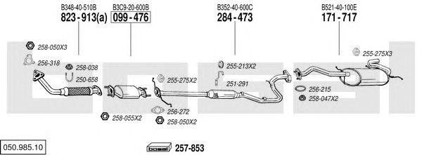 Exhaust System 050.985.10