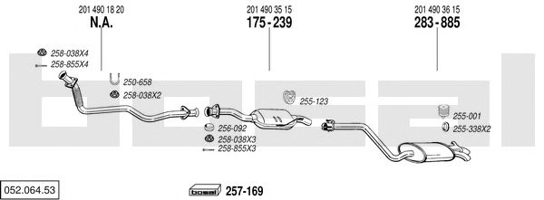 Exhaust System 052.064.53