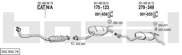 Exhaust System 052.900.79