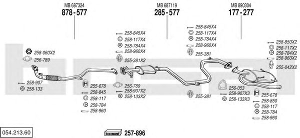 Exhaust System 054.213.60
