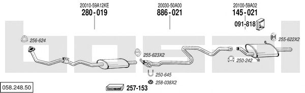 Exhaust System 058.248.50