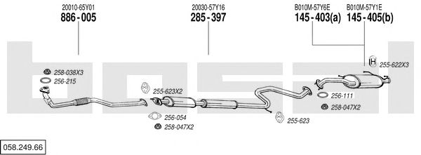 Exhaust System 058.249.66