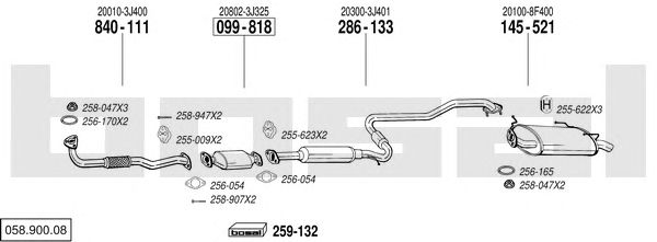 Exhaust System 058.900.08
