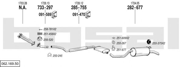 Exhaust System 062.169.50