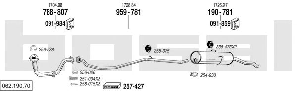 Exhaust System 062.190.70