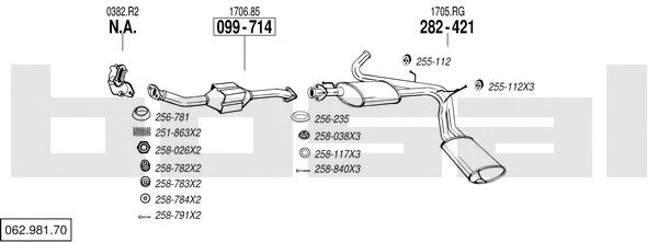 Exhaust System 062.981.70