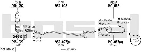 Exhaust System 062.999.06