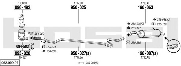 Exhaust System 062.999.07