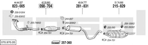 Exhaust System 070.970.05