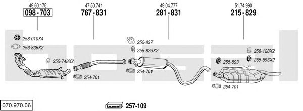 Exhaust System 070.970.06