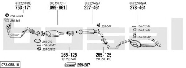 Exhaust System 073.058.16
