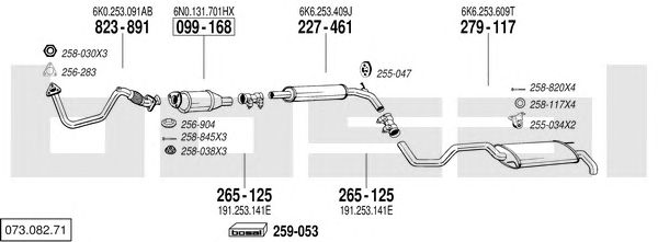 Exhaust System 073.082.71