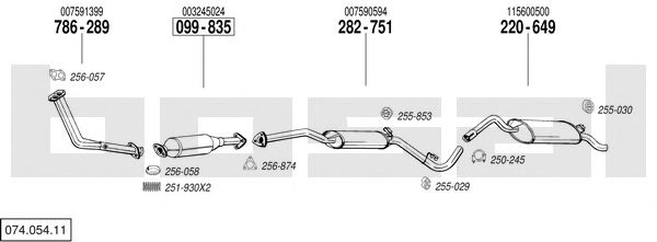 Exhaust System 074.054.11