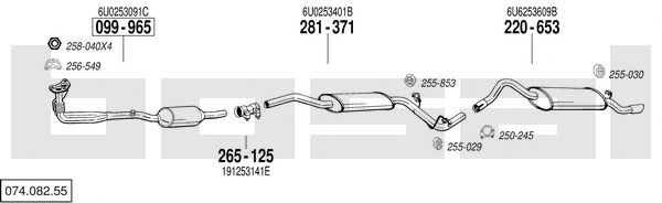 Exhaust System 074.082.55