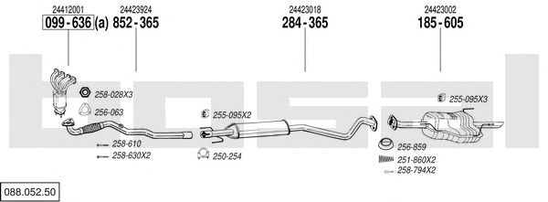 Exhaust System 088.052.50