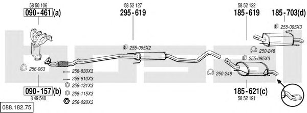 Exhaust System 088.182.75