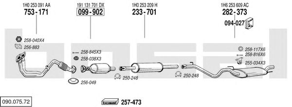 Exhaust System 090.075.72