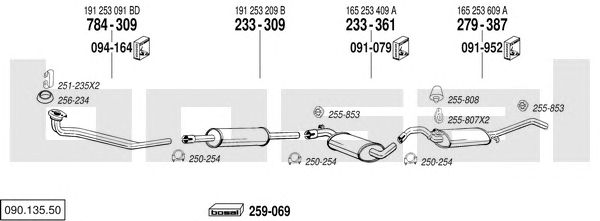 Exhaust System 090.135.50