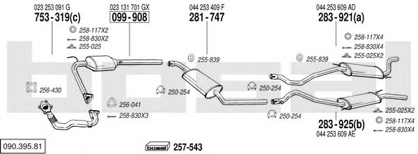 Exhaust System 090.395.81