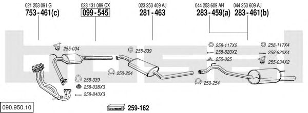 Exhaust System 090.950.10