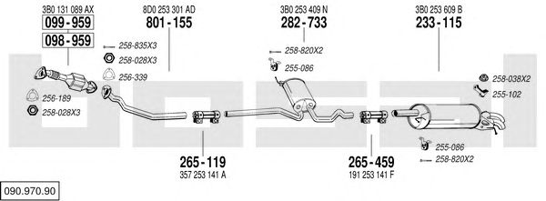 Exhaust System 090.970.90