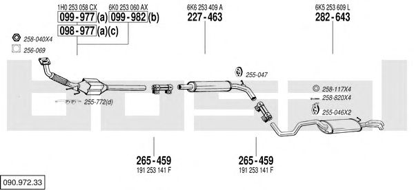 Exhaust System 090.972.33