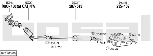 Exhaust System 092.985.08