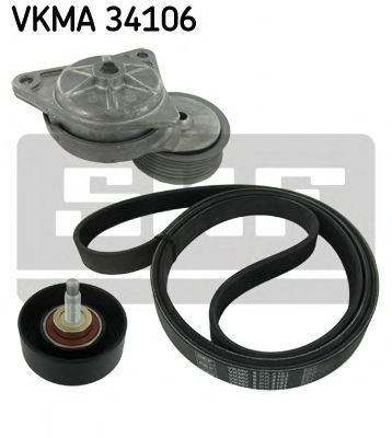 V-Ribbed Belt Set VKMA 34106