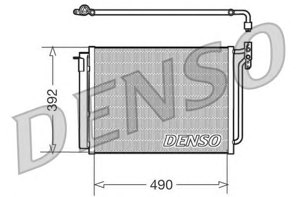 Condensator, airconditioning DCN05009
