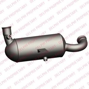 Soot/Particulate Filter, exhaust system HDP124