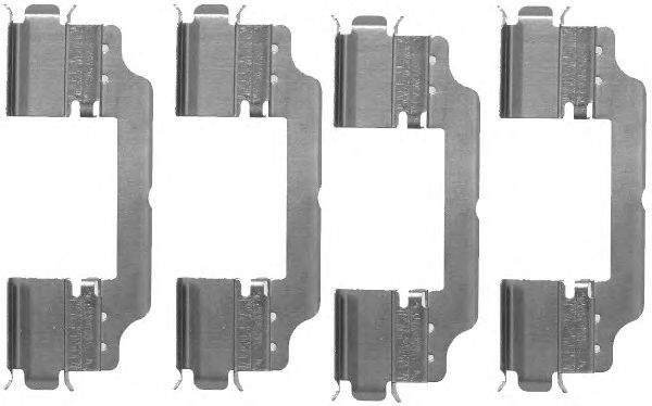 Accessory Kit, disc brake pads 8DZ 355 203-301